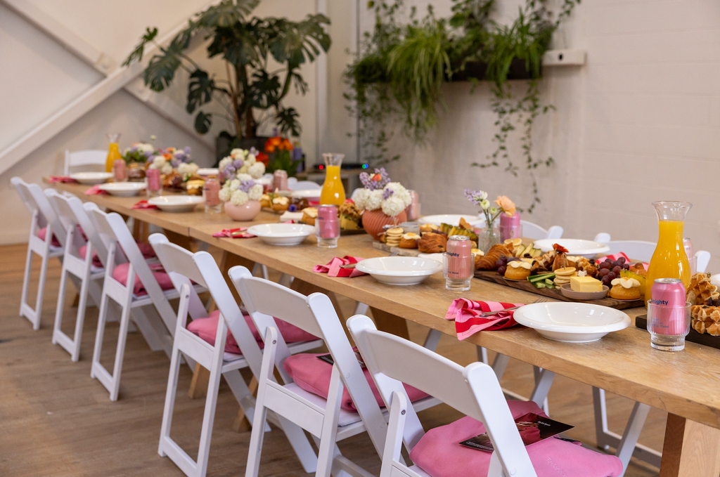 Stronger Together - Inside Taylor Sports Pink Ribbon Breakfast