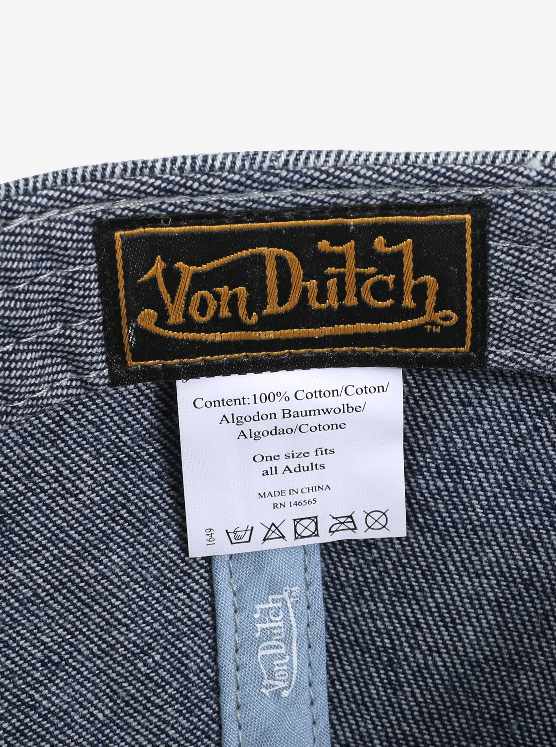 Dad Cap in Denim Blue