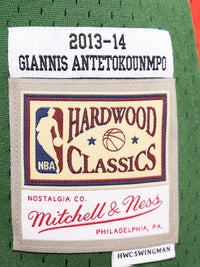 Milwaukee Bucks 13-14 Giannis Antetokounmpo Swingman Jersey