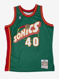 Shawn Kemp 1995-96 Seattle Supersonics Road Swingman Jersey