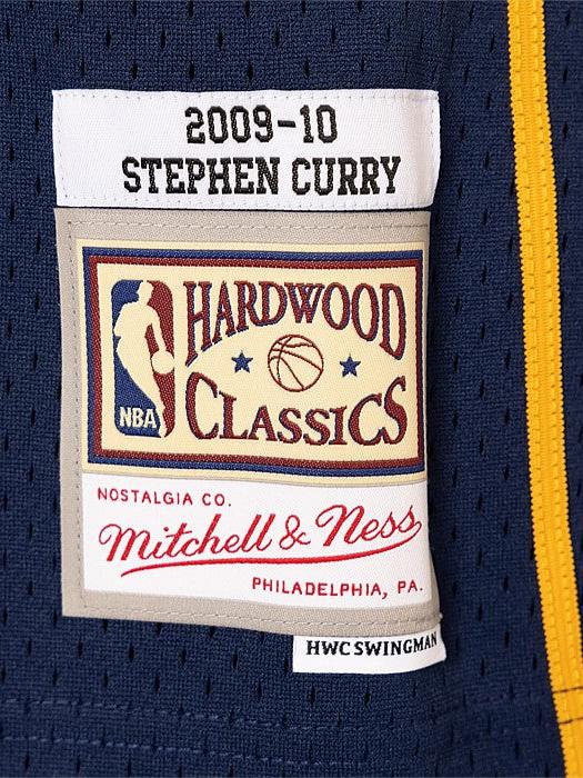 Golden State Warriors 09-10 Stephen Curry Swingman Jersey