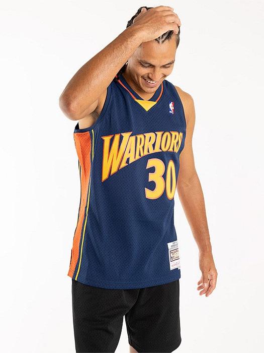 Golden State Warriors 09-10 Stephen Curry Swingman Jersey