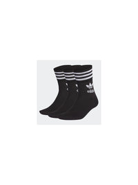 Mid Cut Crew Socks 3-Pack