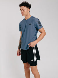 Own The Run 3-Stripes 2-In-1 Shorts