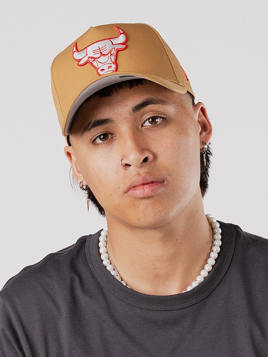 940 A-Frame Chicago Bulls Snapback Cap