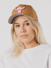 940 A-Frame Chicago Bulls Snapback Cap