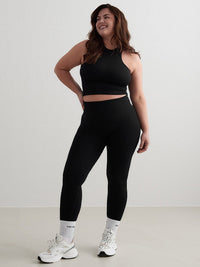 Black Shape Seamless Tights