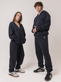 Classic Full Zip in Midnight Navy
