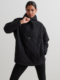 Oversized Quilted Anorak