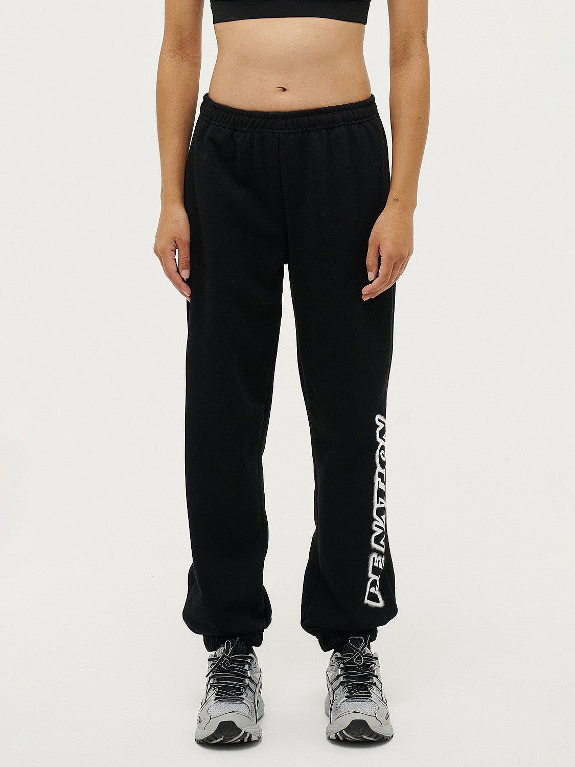 Tiebreak Trackpant in Black