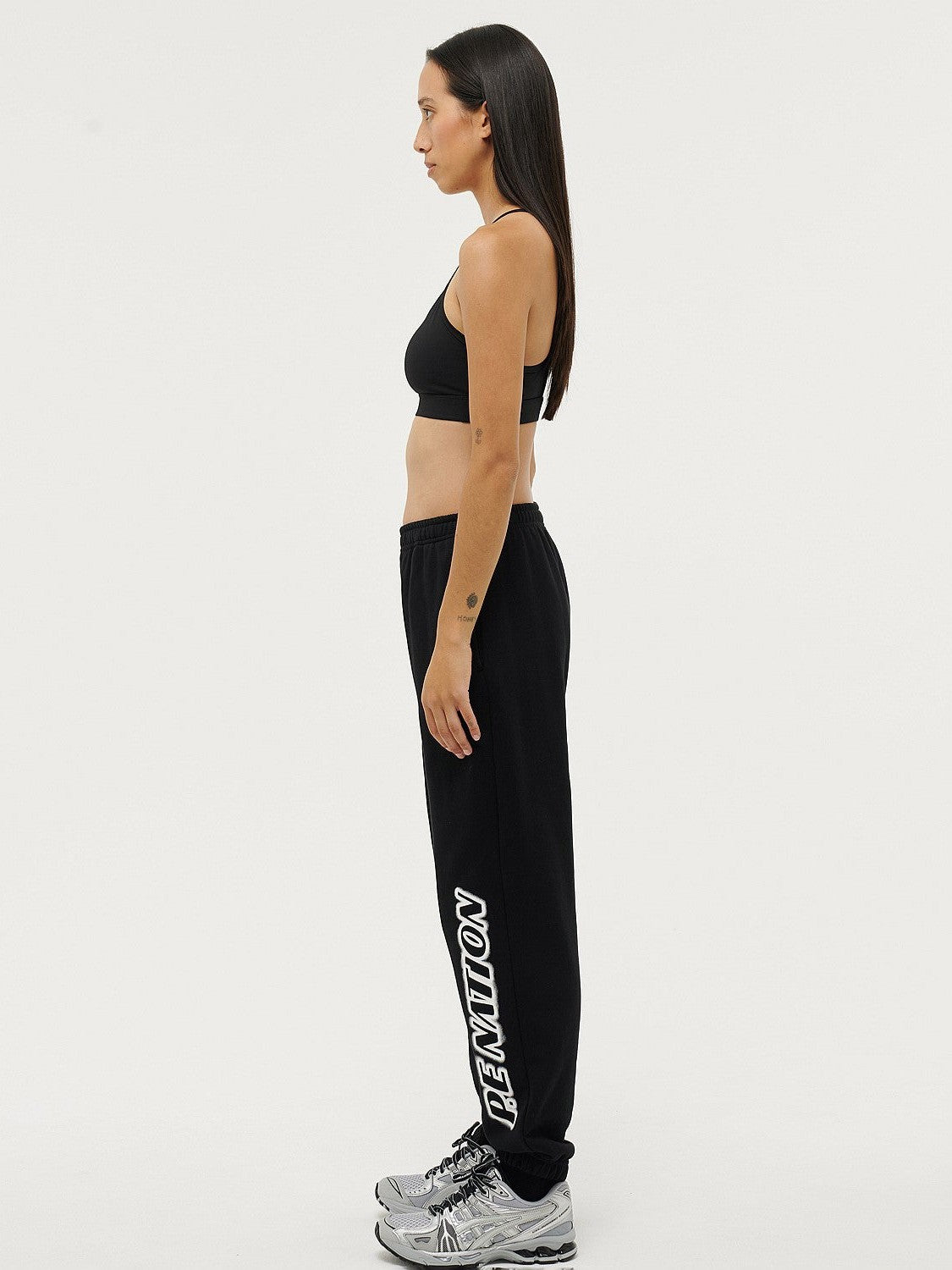 Tiebreak Trackpant in Black