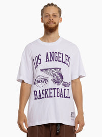Basketball Tee Lakers Mens