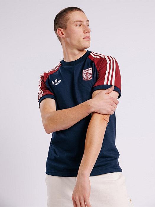 Arsenal Adicolor Classics 3-Stripes Tee