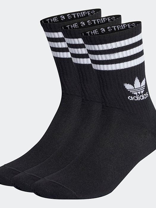 Mid Cut Crew Socks 3 Pairs