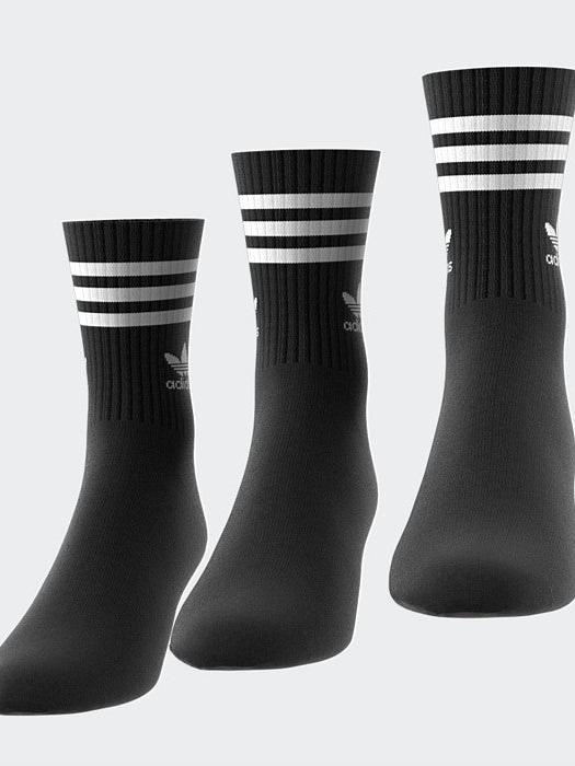 Mid Cut Crew Socks 3 Pairs