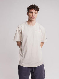 Definition Track Tee in Off White