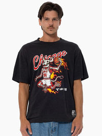 Chicago Bulls On Fire Tee