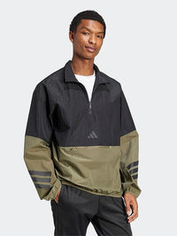 Future Icons 3-Stripes Woven Half-Zip Sweatshirt