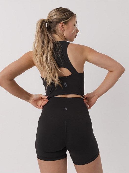 Mellow Longline Bra in Black