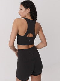 Mellow Longline Bra in Black