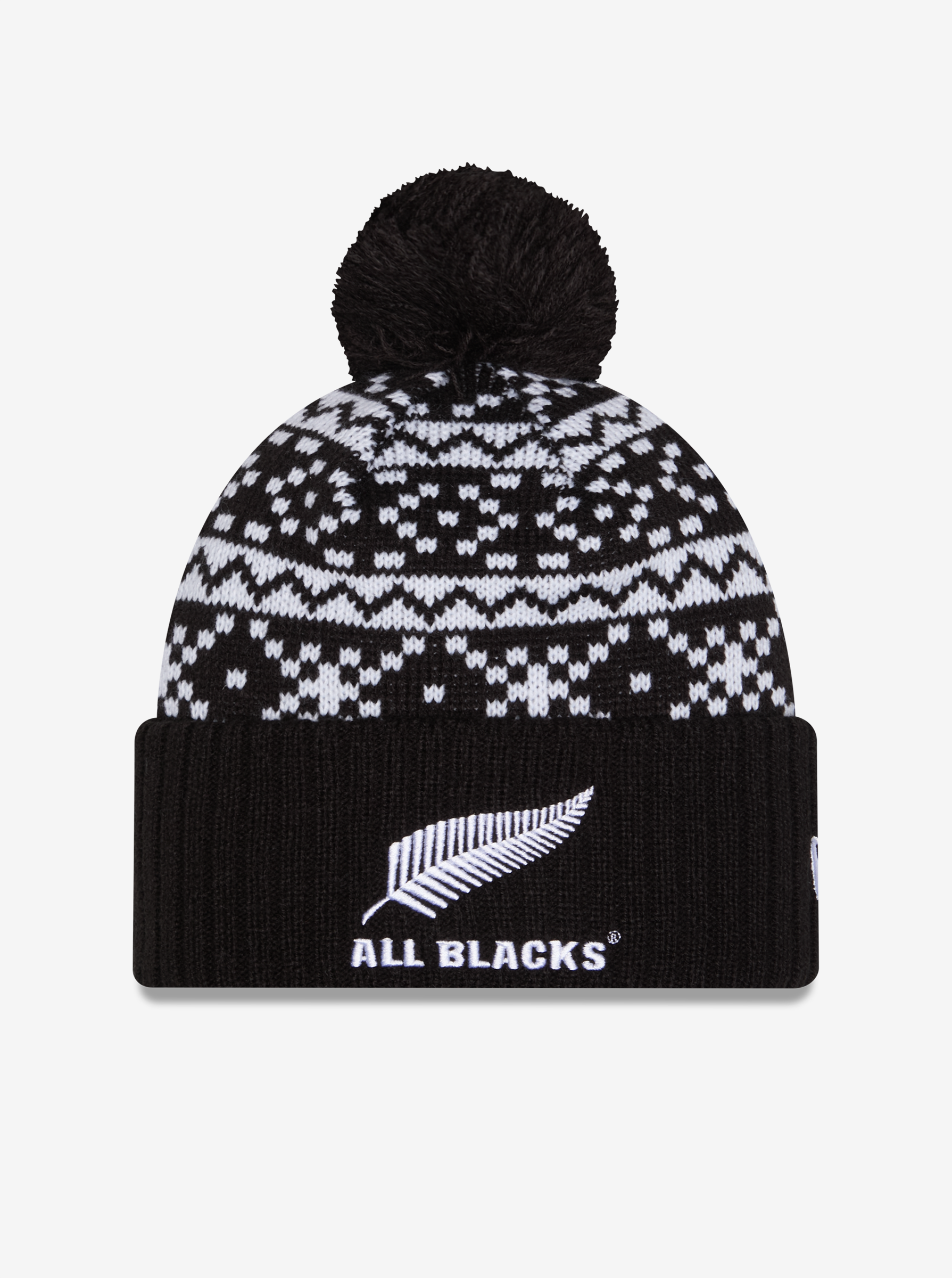 Shop All Blacks Caridgan Knitted Beanie | Stirling Sports NZ