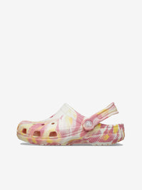 Glow Marbled Classic Clog Kids