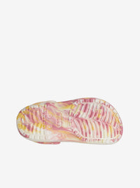 Glow Marbled Classic Clog Kids
