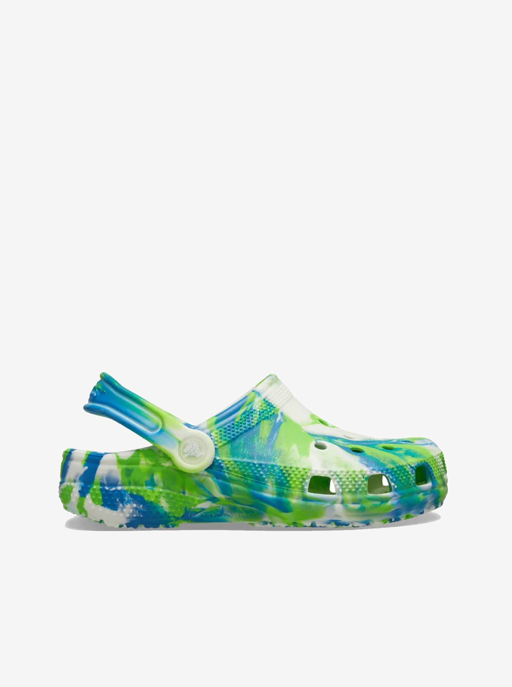 Glow Marbled Classic Clog Kids