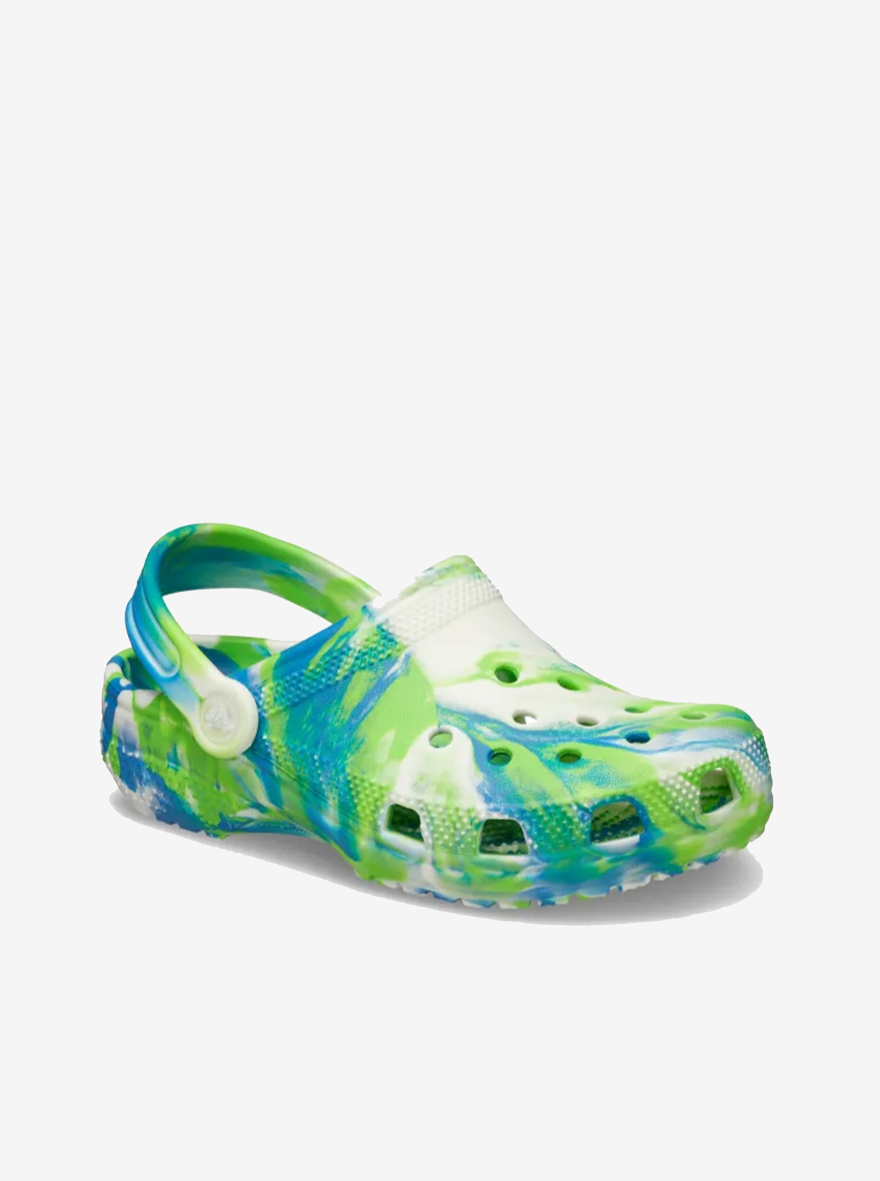 Glow Marbled Classic Clog Kids