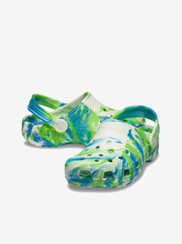 Glow Marbled Classic Clog Kids