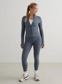 Stormy Blue Sense Zip Jacket