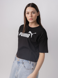 Essential Cropped Logo Tee