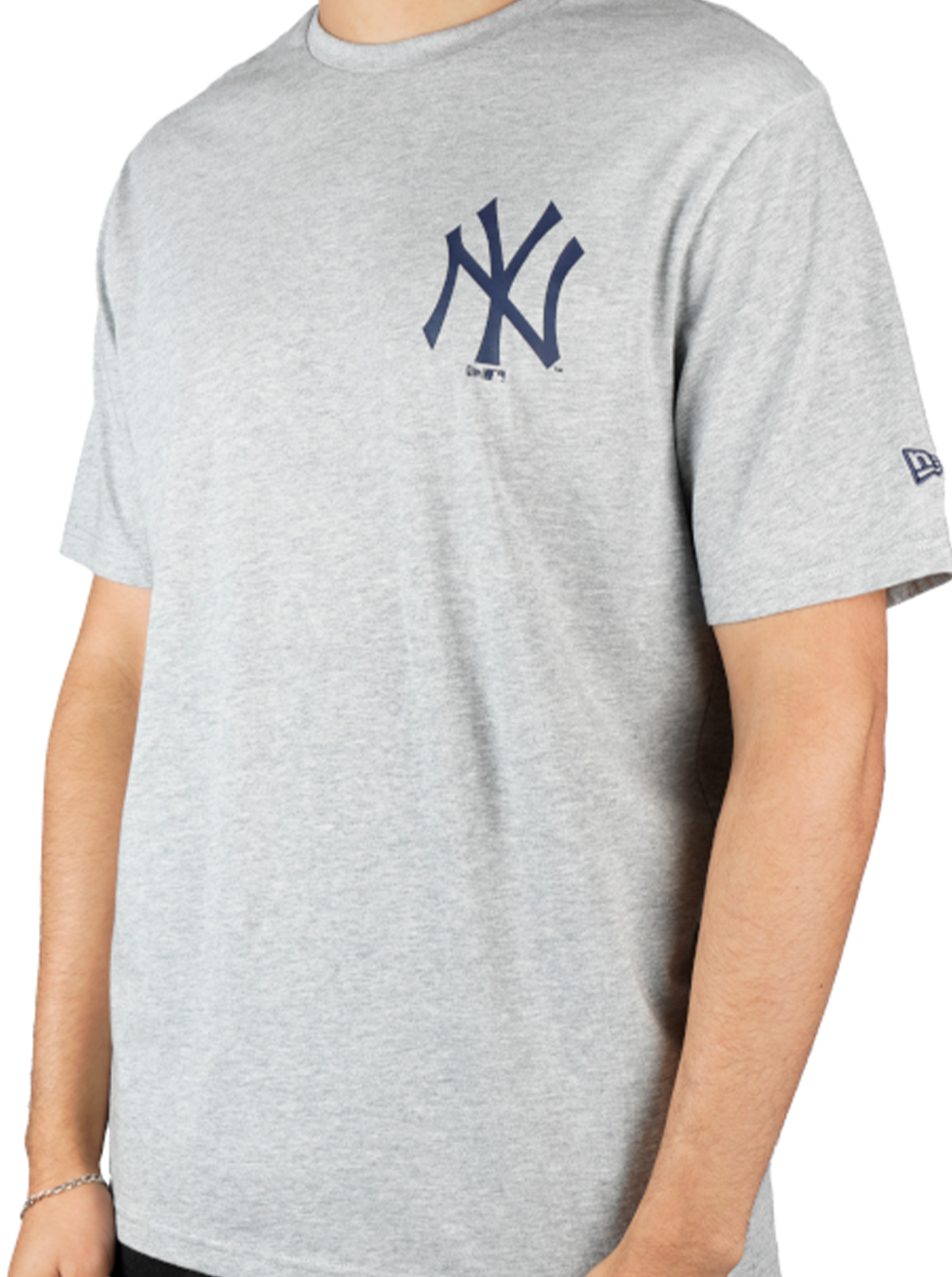 New York Yankees MLB Pennant Graphic Grey T-Shirt
