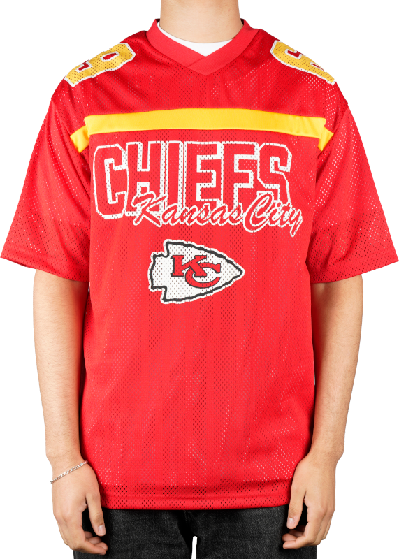 Kansas City Chiefs NFL Mesh Red T-Shirt - Main Image