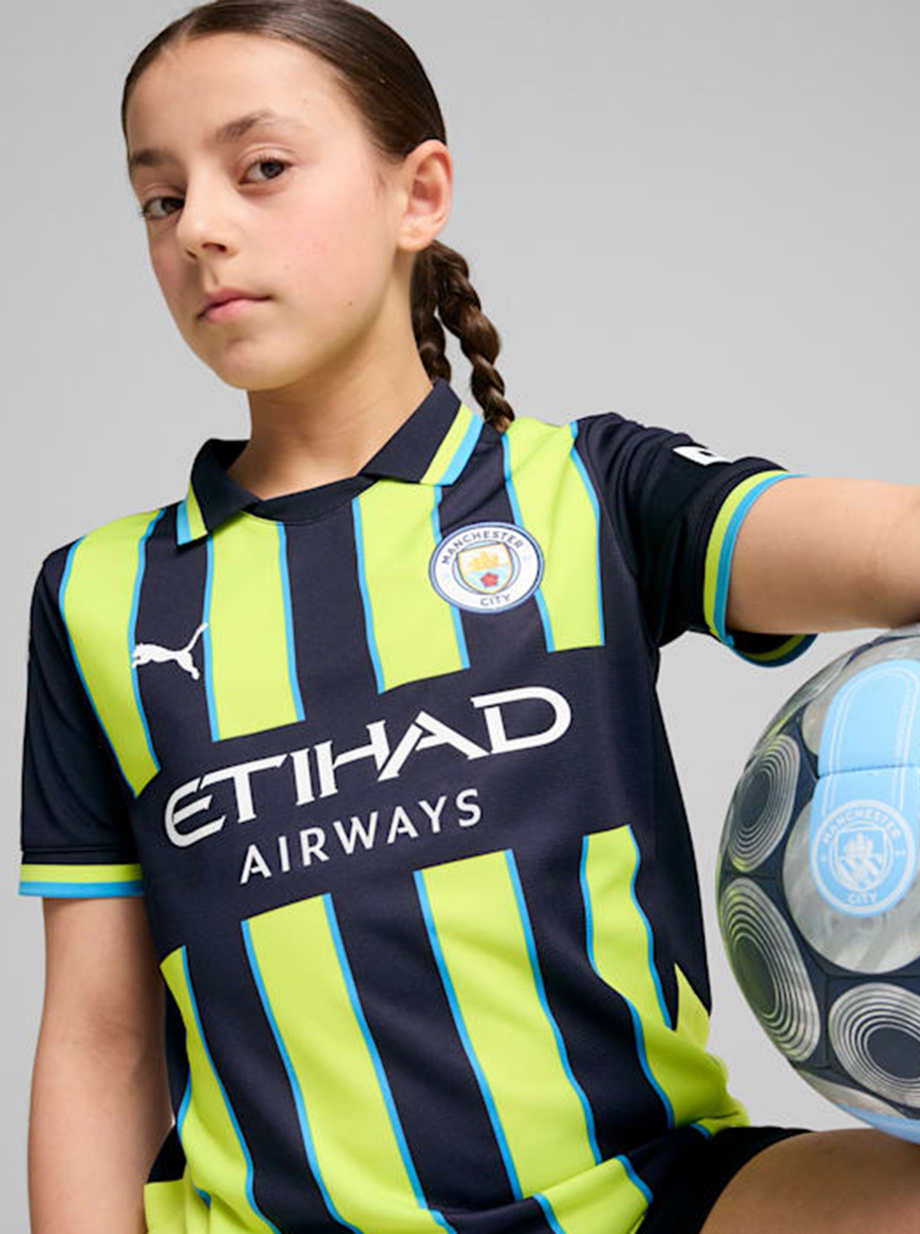 Manchester City Away 24/25 Youth Jersey