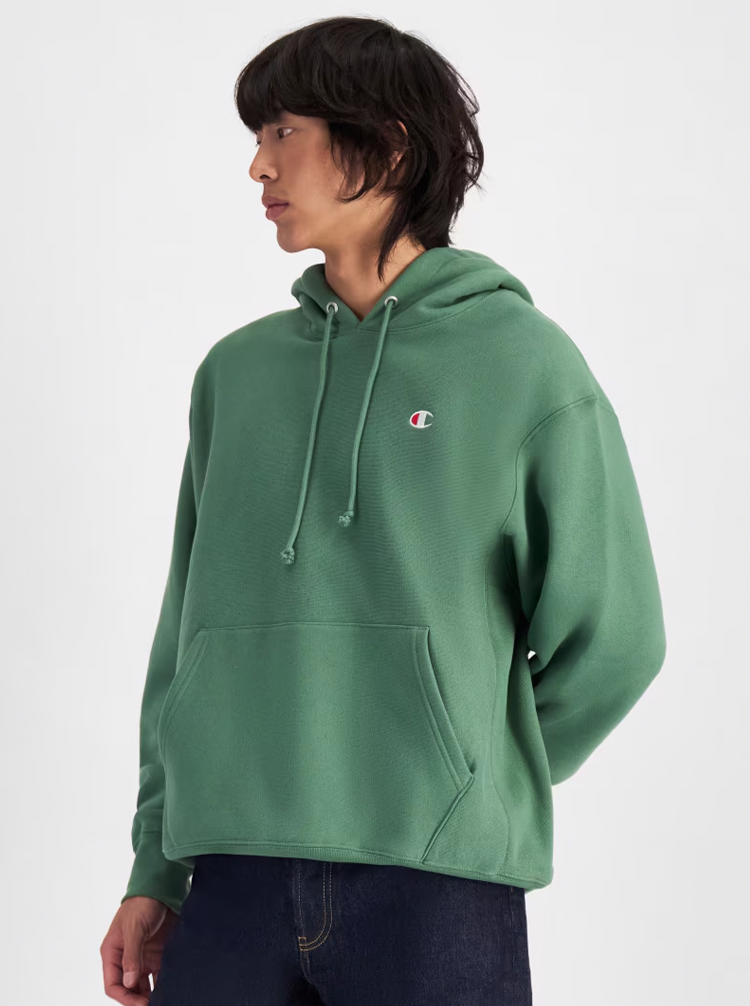 Reverse Weave C Logo Hoodie