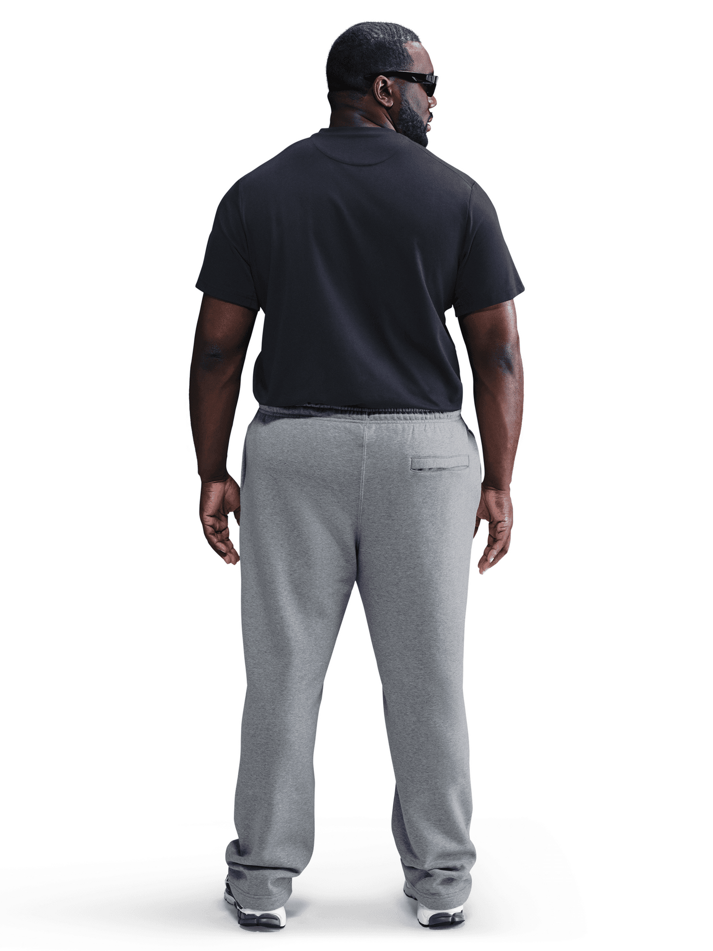 Open-Hem Fleece Pants