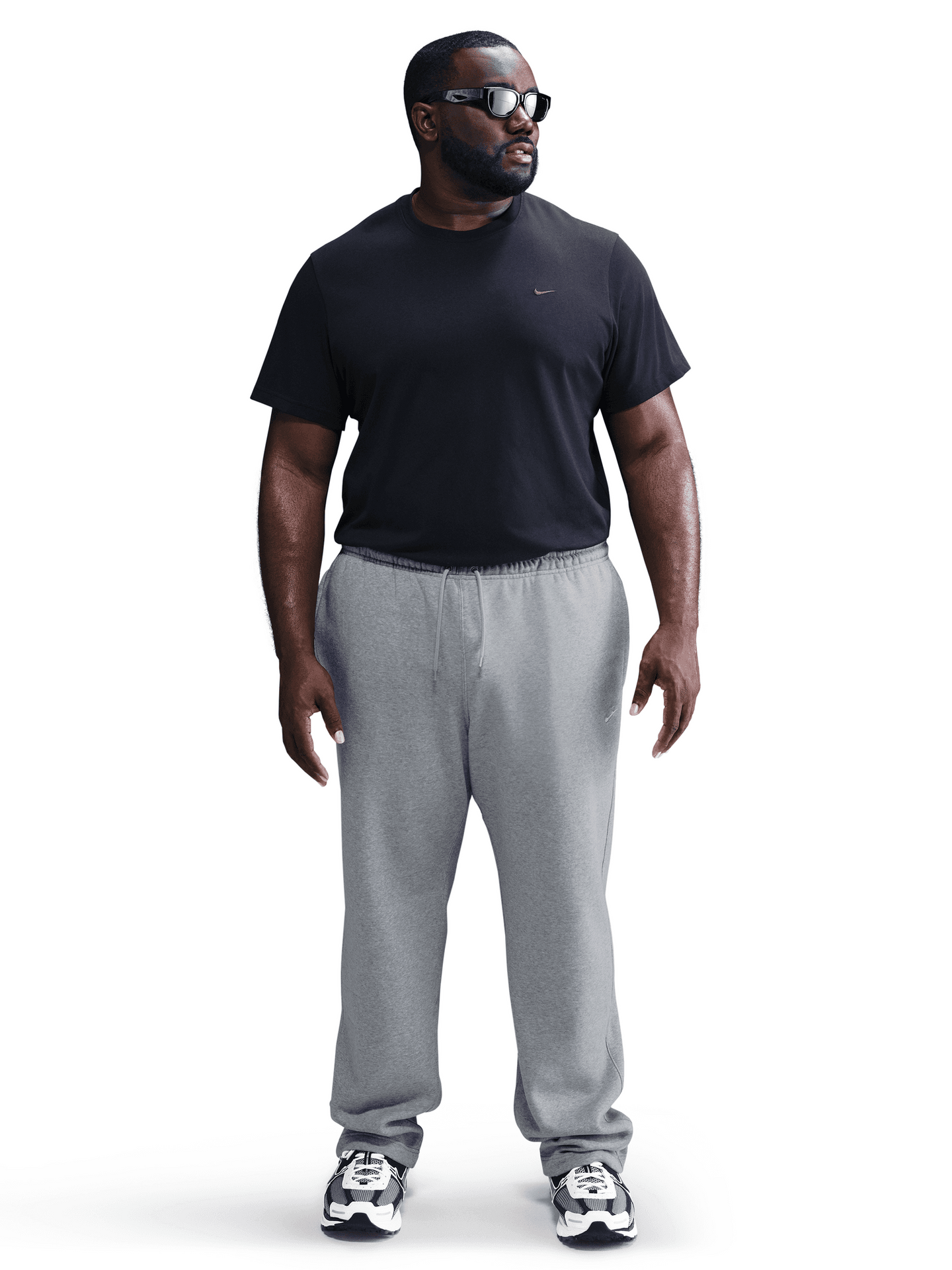 Open-Hem Fleece Pants