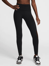 One Seamless Front High-Waisted Full-Length Leggings