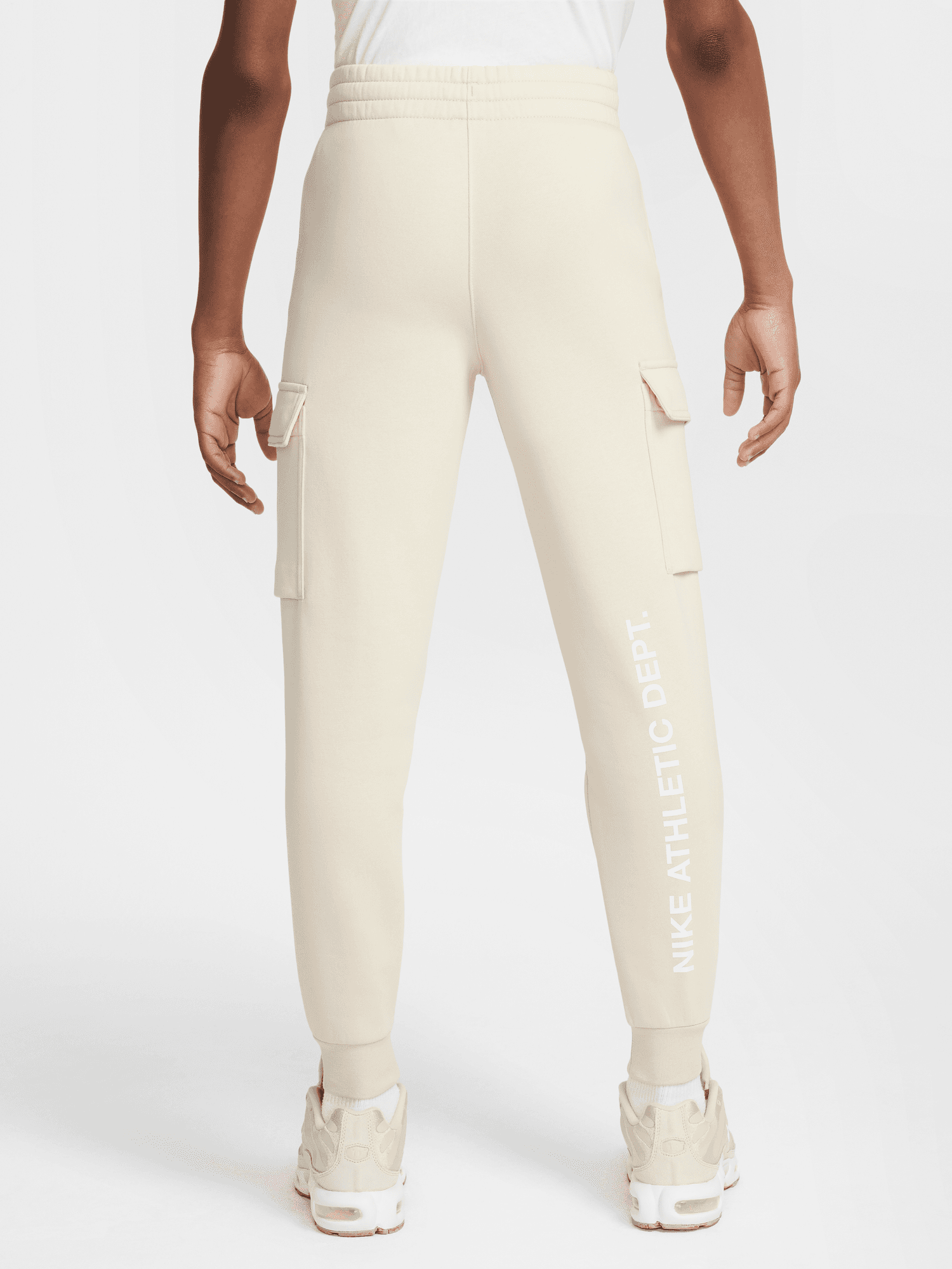 Sportswear Fleece Fabric Cargo Pants