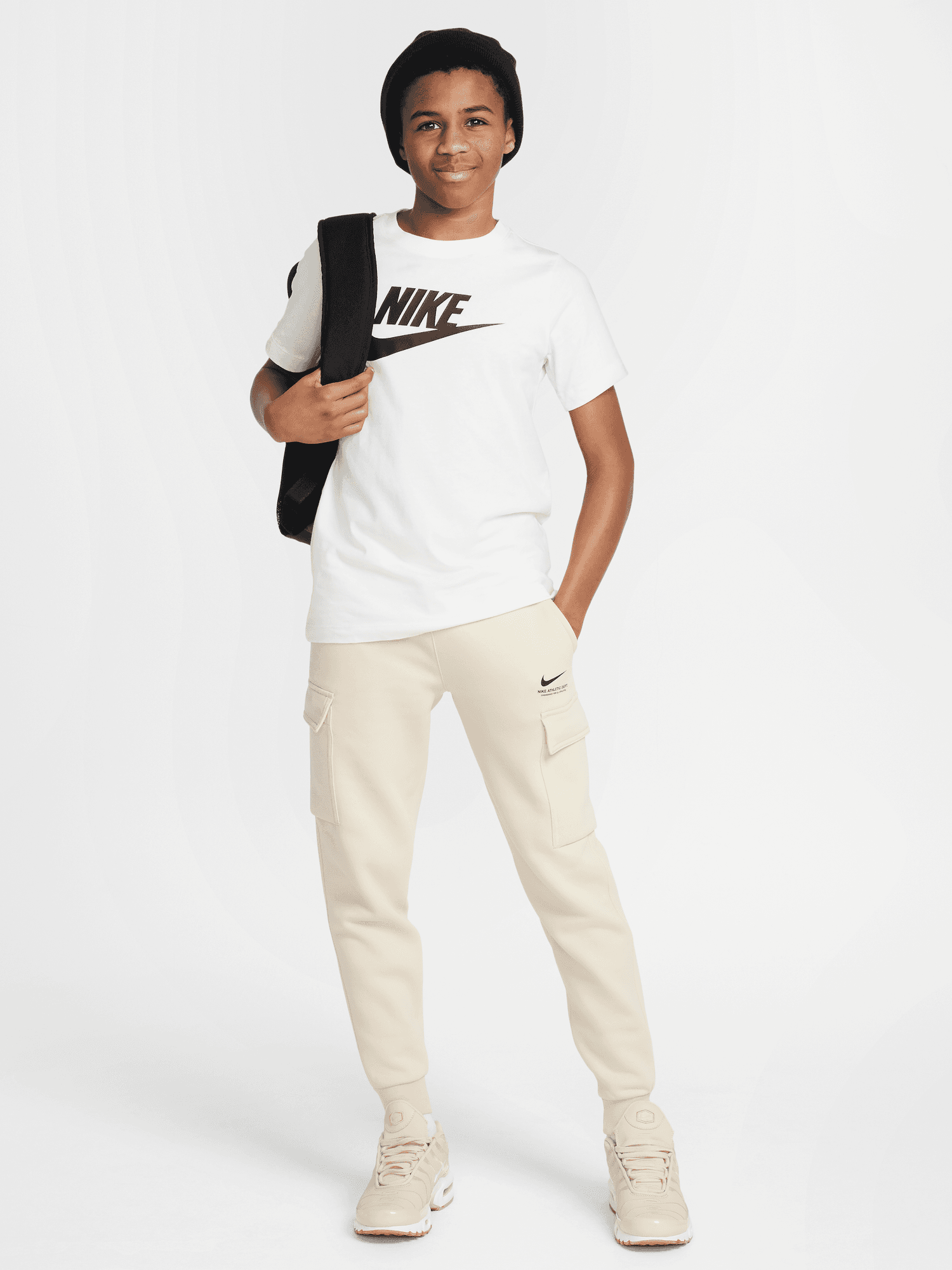 Sportswear Fleece Fabric Cargo Pants