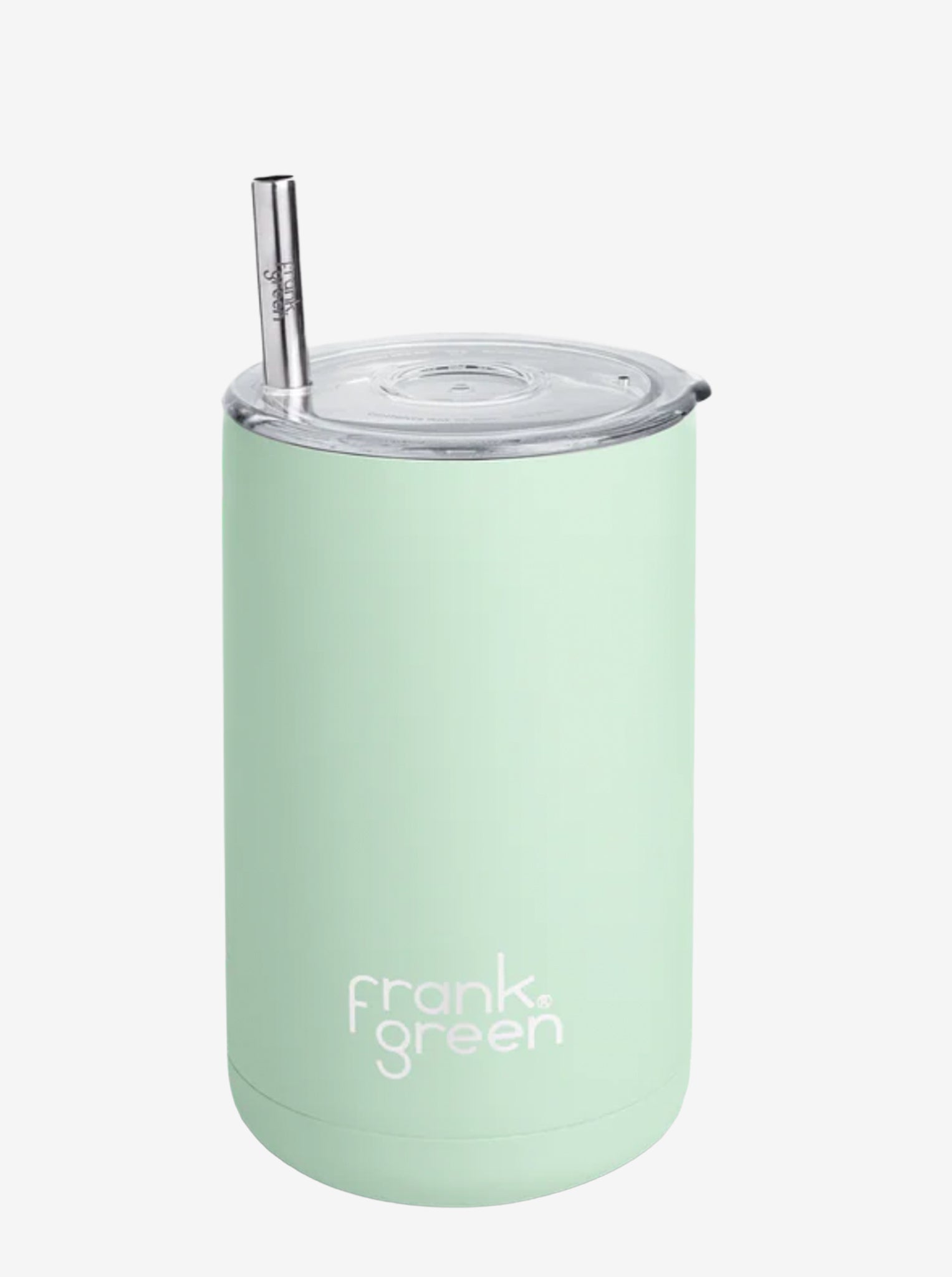 Iced Coffee Cup with Straw