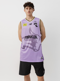 NZNBL Franklin Bulls City Edition Rapid League Singlet Mens