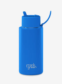 Ceramic Reusable Bottle Blue Lagoon 34oz