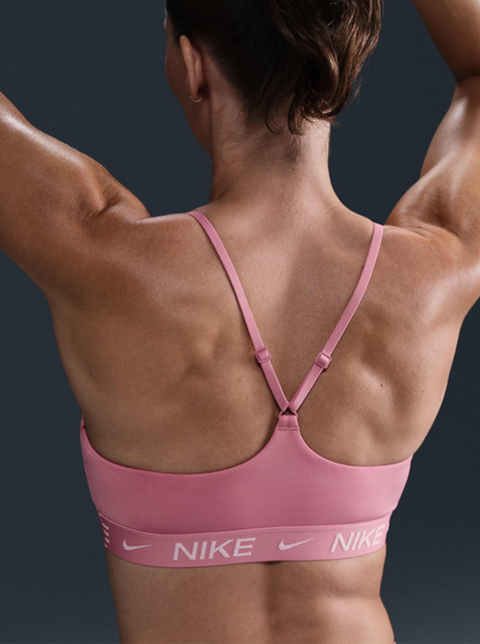 Indy Light Support Padded Adjustable Sports Bra