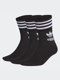 Mid Cut Crew Socks 3-Pack