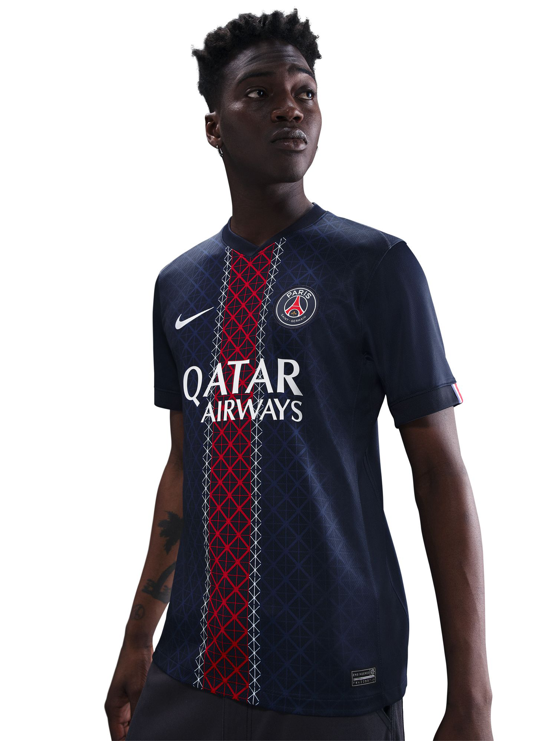 2025/26 Paris Saint-Germain Football Club Stadium Home Jersey