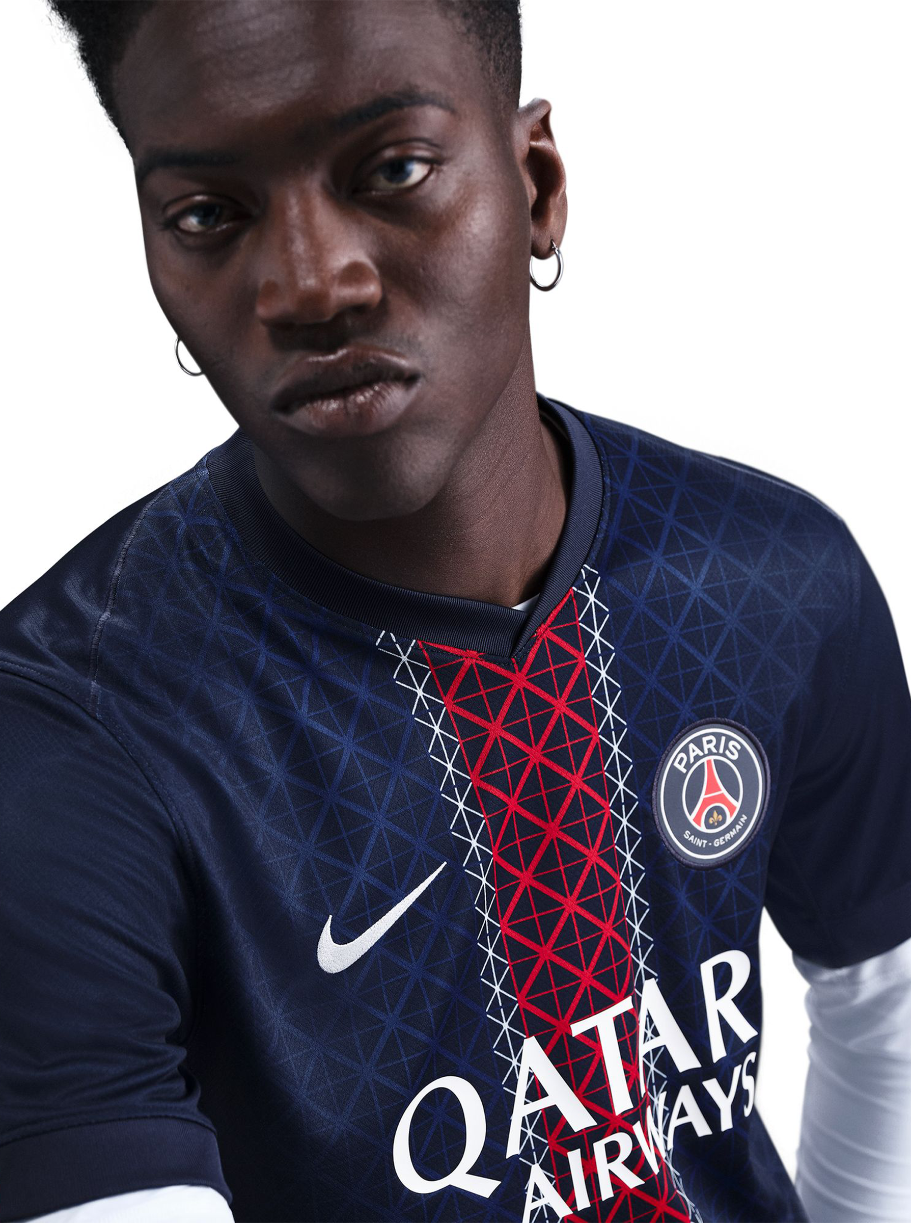2025/26 Paris Saint-Germain Football Club Stadium Home Jersey