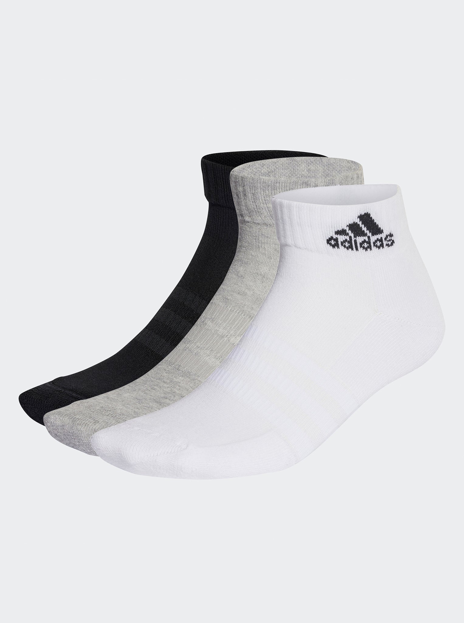 Cushioned Sportswear Ankle Socks 3 Pack Unisex