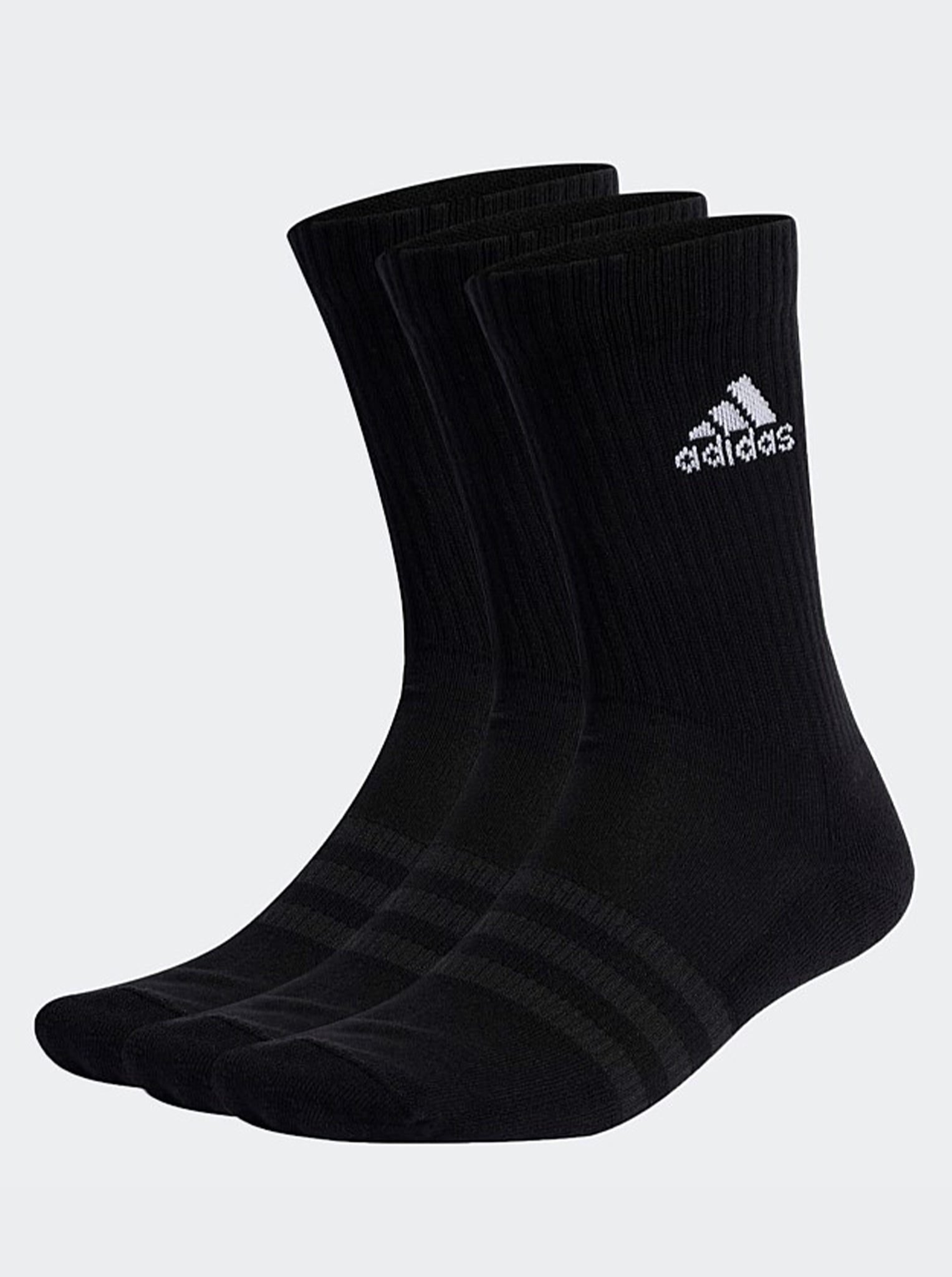 Cushioned Crew Socks 3 Pack Unisex